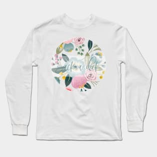 Suck a Dick flower Long Sleeve T-Shirt